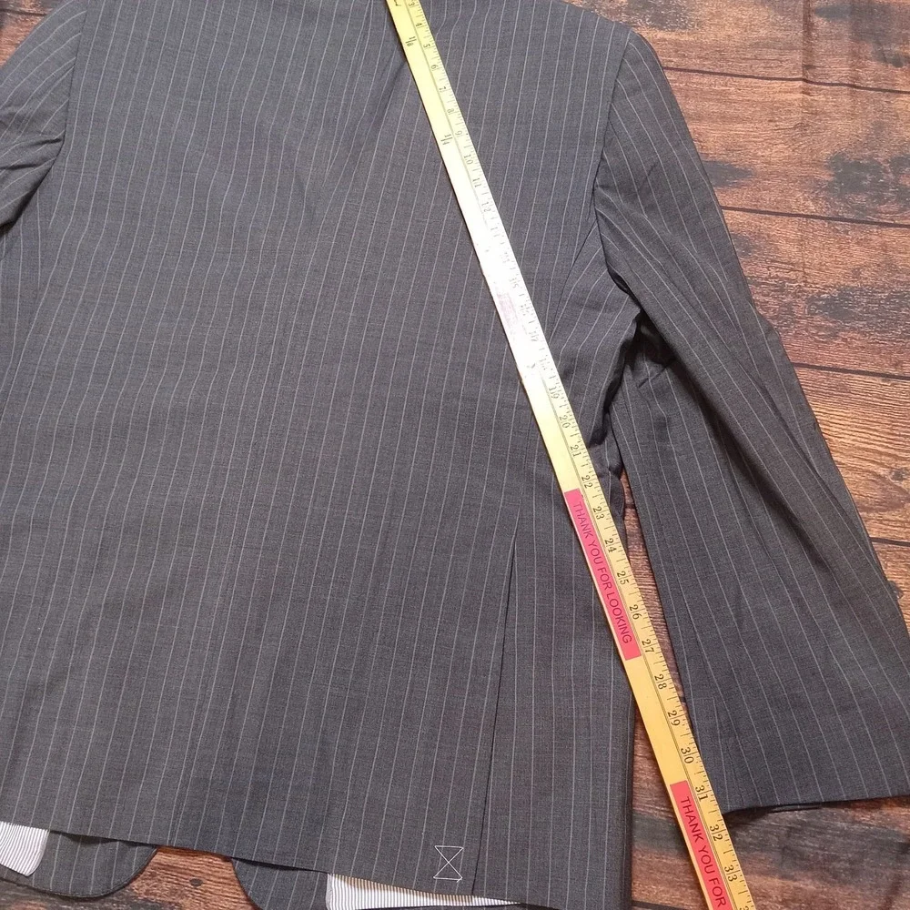 Brooks Brothers Explorer‎ Regent Fit Men's Blazer 46 Reg Gray Pinstripe